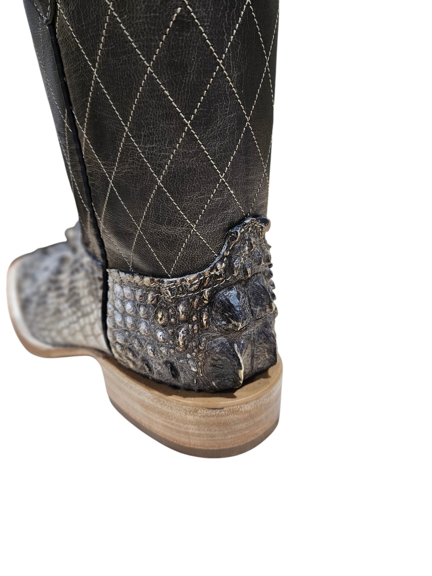MEN'S BLACK JACK NT1650-96 NATURAL HORNBACK ALLIGATOR