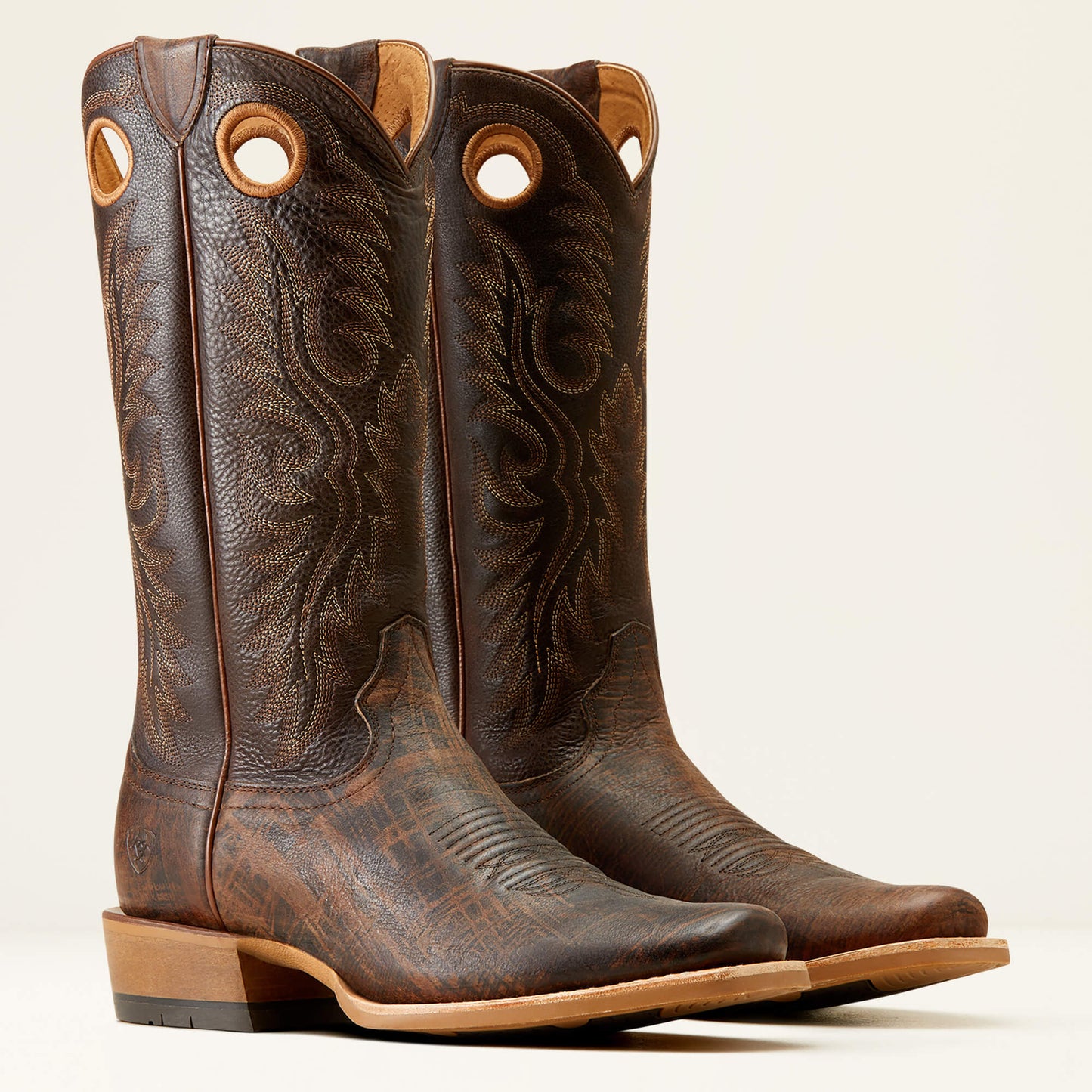 ARIAT MEN'S Style No. 10051033 Ringer Cowboy Boot DUSTED WHEAT|TOFFEE CRUNCH