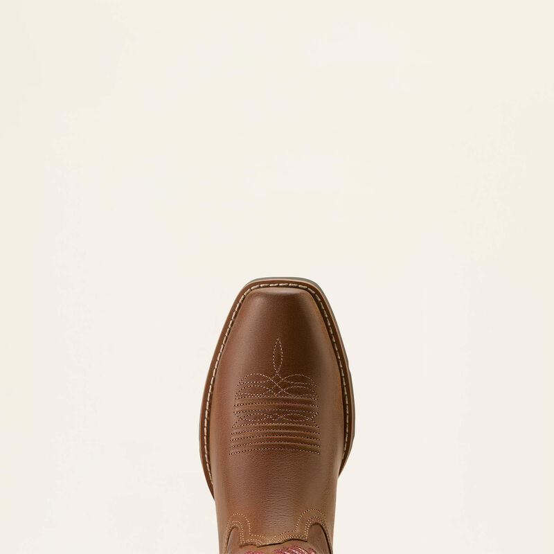 Ladies Ariat Round Up Narrow Cutter Toe Western Boot 10064076