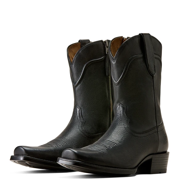 ARIAT OLIVER BLACK NARROW CUTTER TOE - BOOT MENS WESTERN - 10080290
