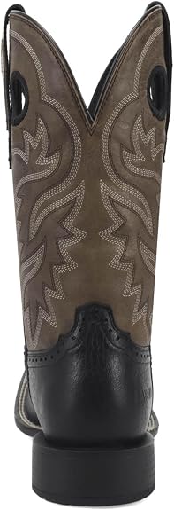 MEN'S LAREDO BURNHAM BLACK WESTERN BOOTS 8064