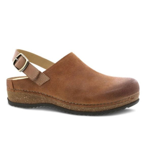 9605-375300 - Dansko Women's Merrin Tan Burnished Suede