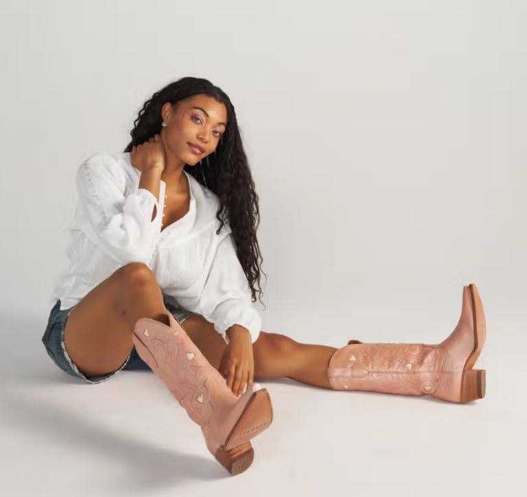The Annie Hearts Rose Women's Tecova Western Boots 21049-RGL