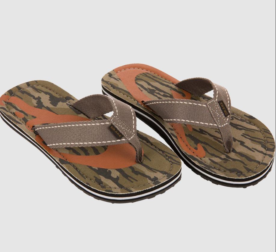 Men's Drake Lake Shore Flip Flops SKU: DF0219-CCD Crocodile