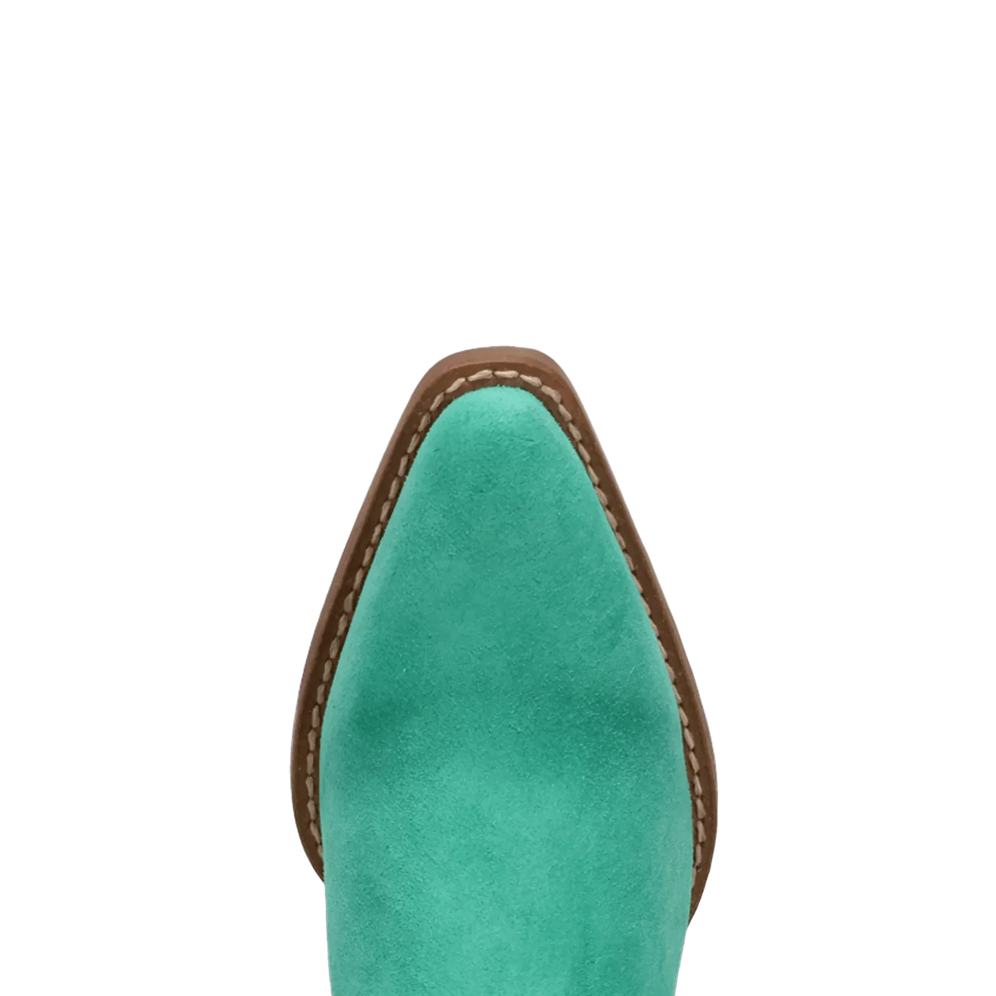 Dingo Ladies Tapadero Suede Fringe Green Booties DI2181 GREEN