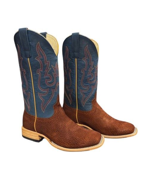 Men's Horse Power by Anderson Bean: Rust Carpincho Top Hand Boots HP80
