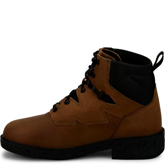 MEN'S Justin's Gritland 6" Waterproof Soft Toe Work Boots- PD644