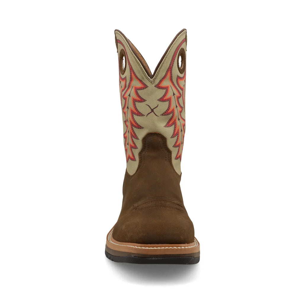 TWISTED X Men's 11" Horseman Style: MHM0024 WESTERN WORK BOOTS