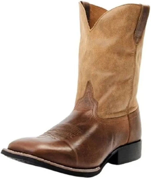 Smoky Mountain - Mens Waylon Western Leather Cowboy Boots 4921 display picture 1