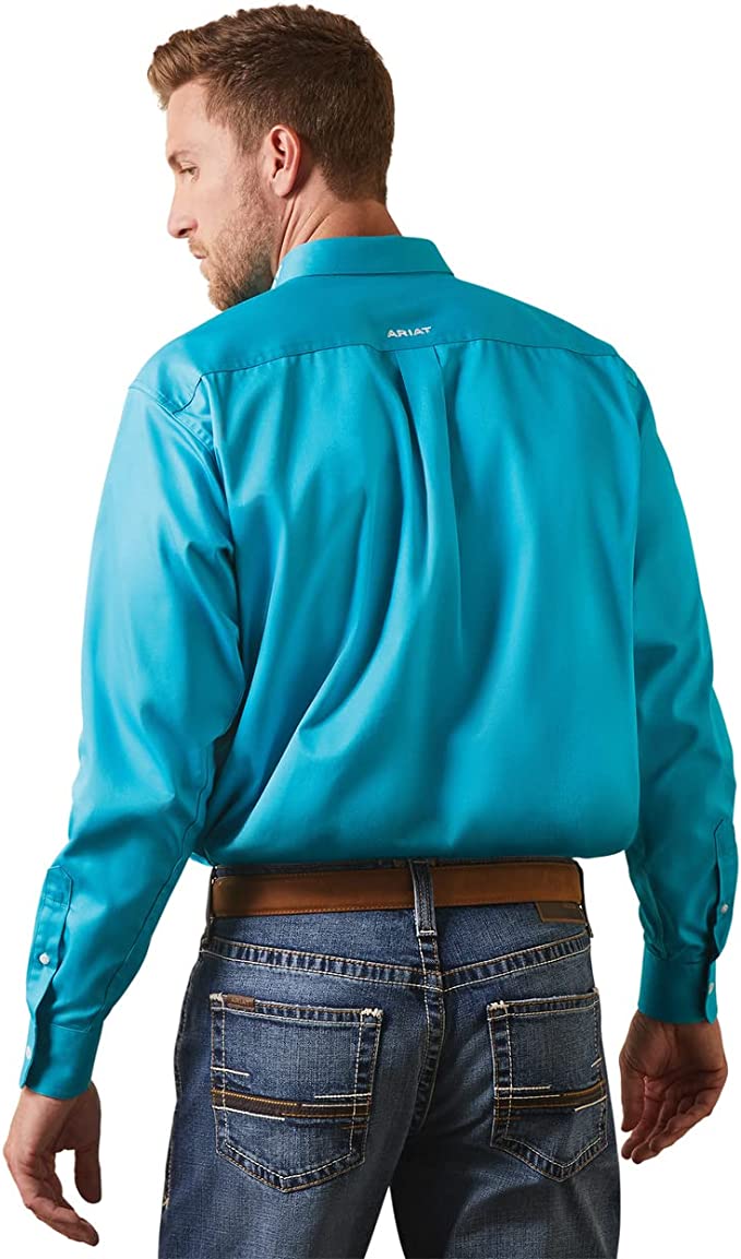 ARIAT Men's Team Logo Twill Classic Fit Shirt 10043520