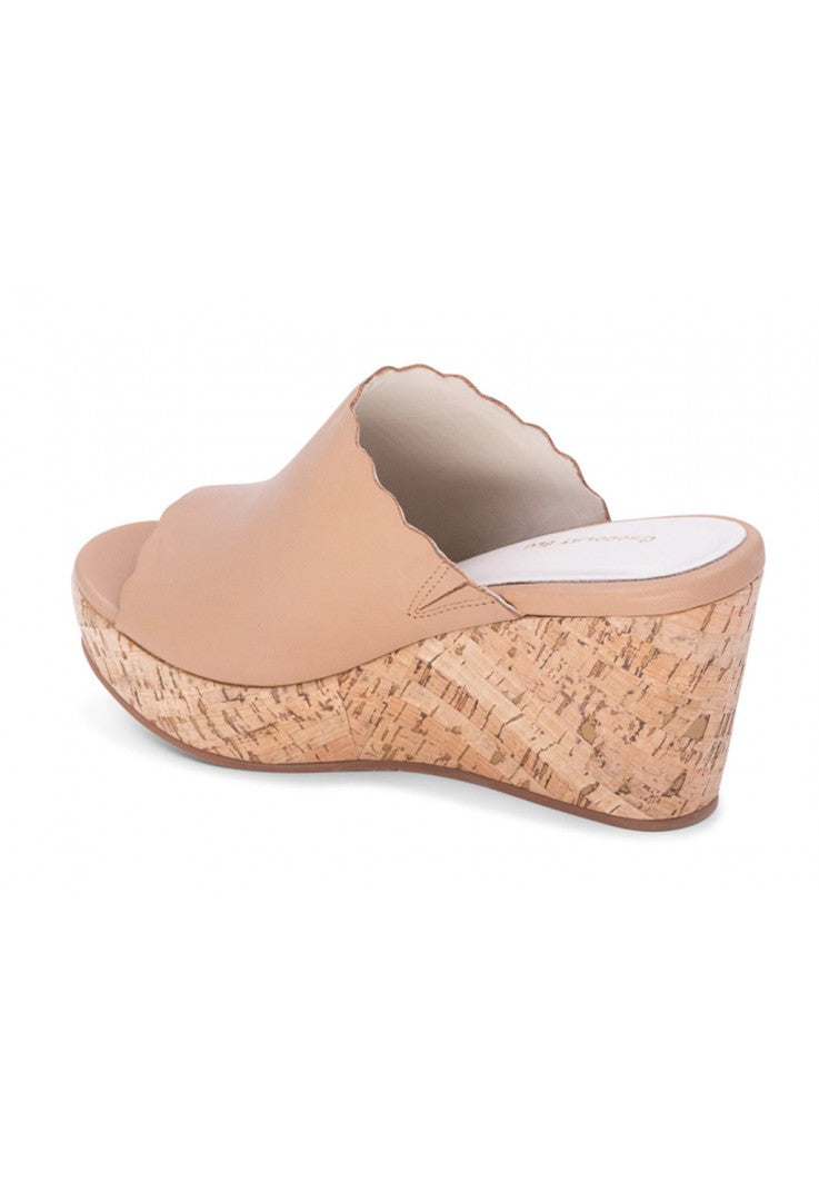 Women's Chocolate Blu Blanca Saddle Dress Sandal