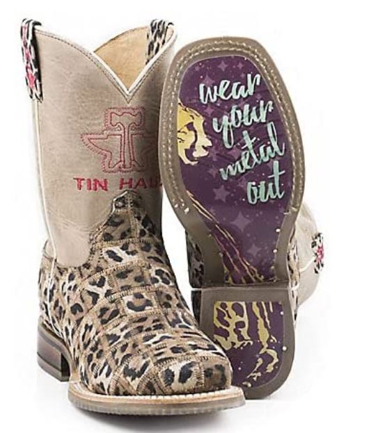Tin Haul Youth Wild Patch Boots 14-119-0077-0862