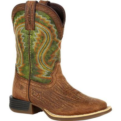 LIL' DURANGO® REBEL PRO™ BIG KID'S BRIAR GREEN WESTERN BOOT DBT0229Y