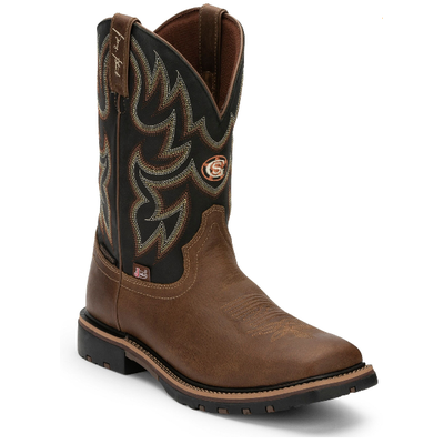 Justin Men's Leana Tan Work boots GS9062
