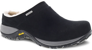 Women's Dansko Parson Suede Black 4356-100210 Clog