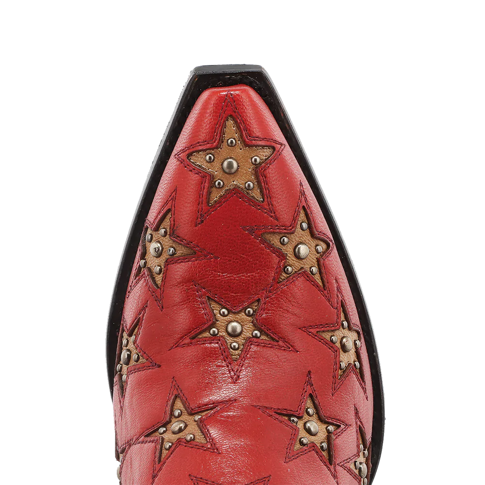 BLACK STAR - WOMEN'S MARFA - RED/BONE WBSN001