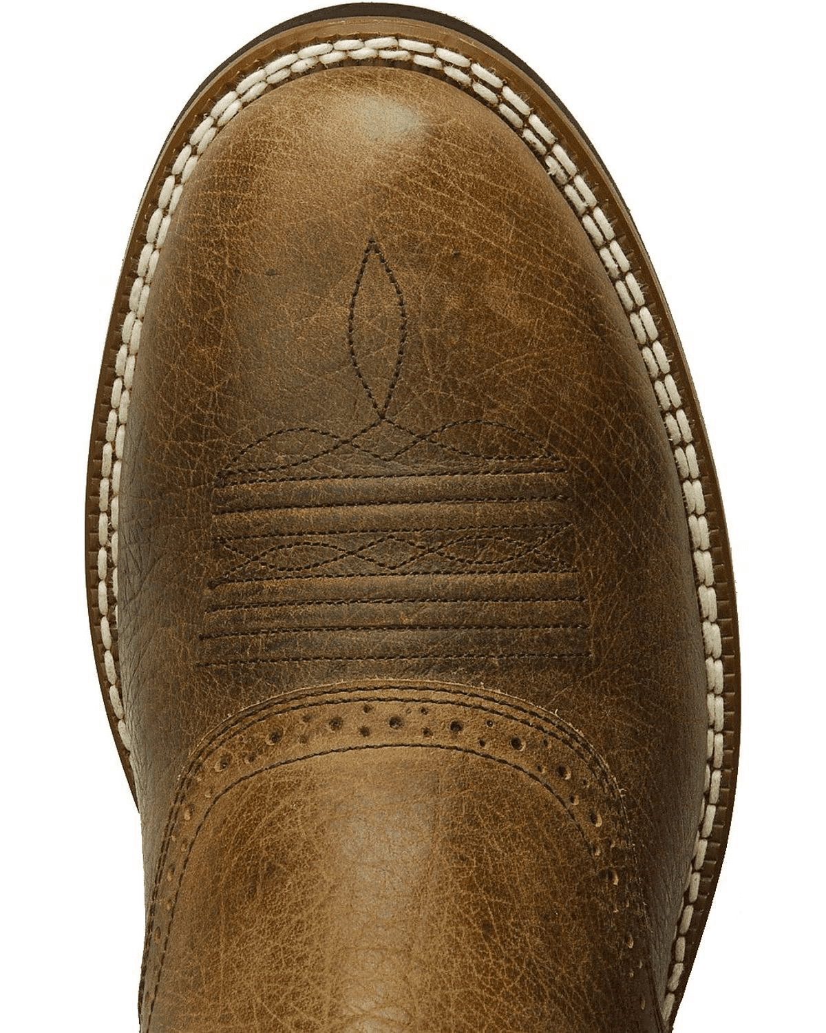 MEN'S ARIAT HERITAGE CREPE COWBOY WESTERN EARTH BROWN BOMBER 10002559