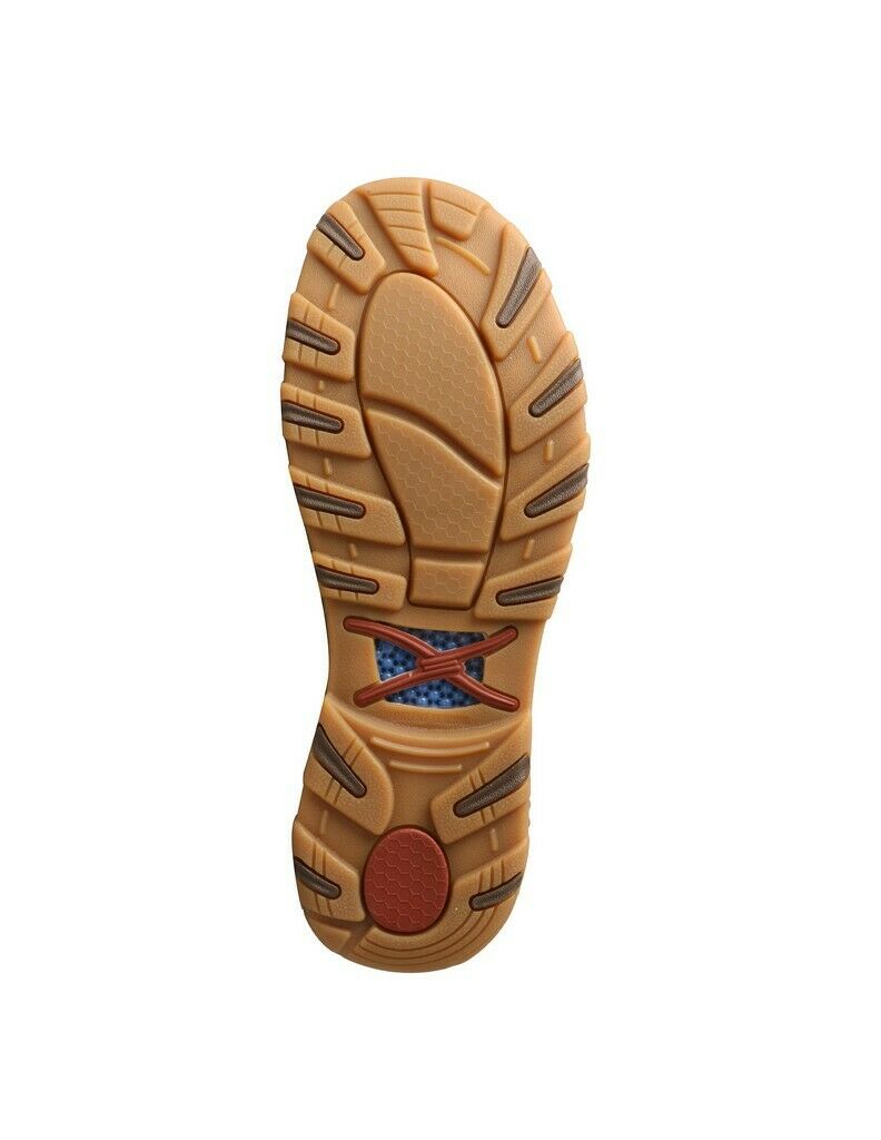 Twisted X Casual Shoes Mens Cellstretch Leather Lace Bomber MXC0002