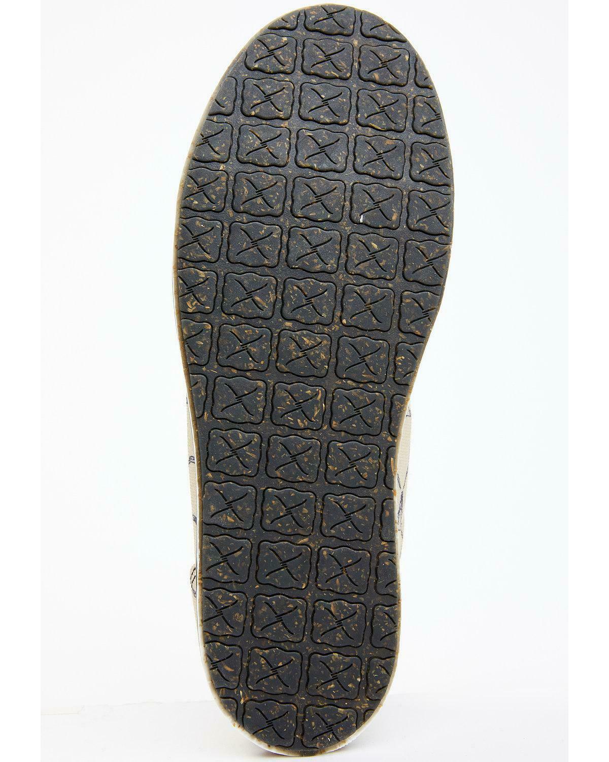Twisted X Women's Steerhead Skull Print Slip-On Casual Shoe Moc Toe WCA0057