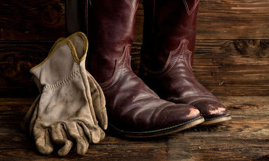 Western Work Boots Perfect for Yard Work