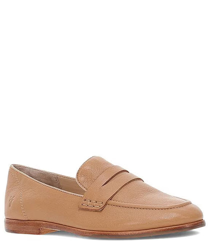 Ladies Frye Faith Penny Loafers FR41675-BLAC and FR41675-TAN