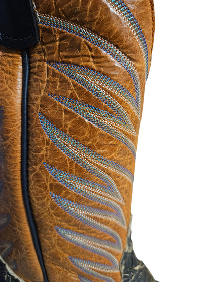 Men's Anderson Bean Brazilian Brown Big Bass Western Boots 341060