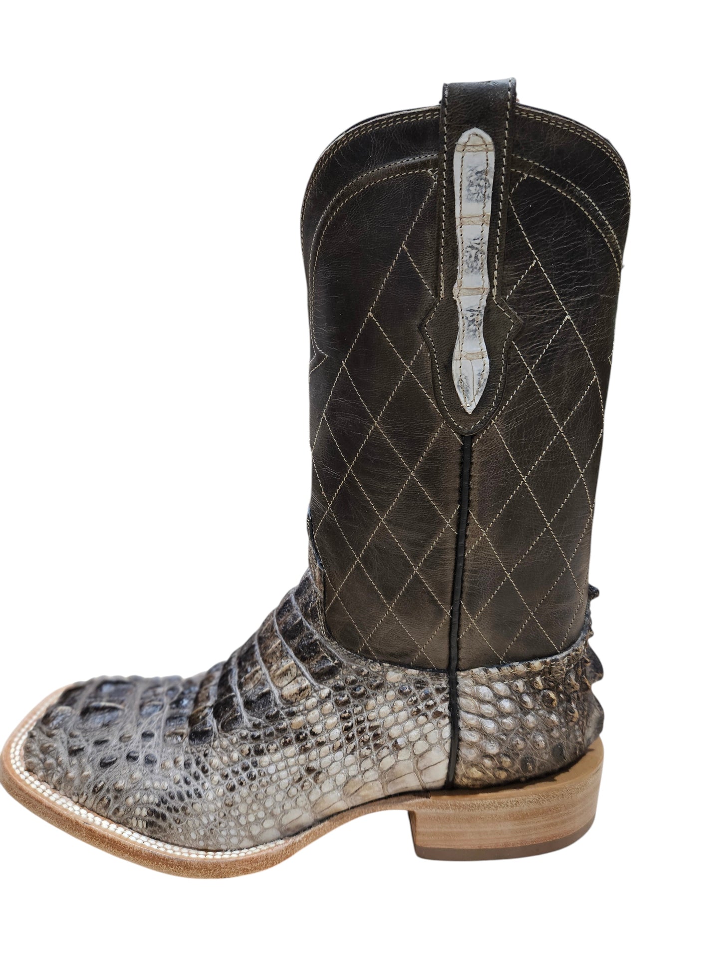 MEN'S BLACK JACK NT1650-96 NATURAL HORNBACK ALLIGATOR