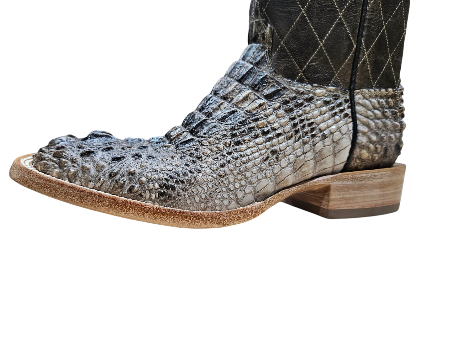 MEN'S BLACK JACK NT1650-96 NATURAL HORNBACK ALLIGATOR