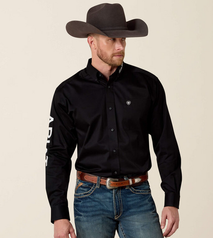 Men's Ariat Team Logo Twill Classic Fit Shirt 10017497