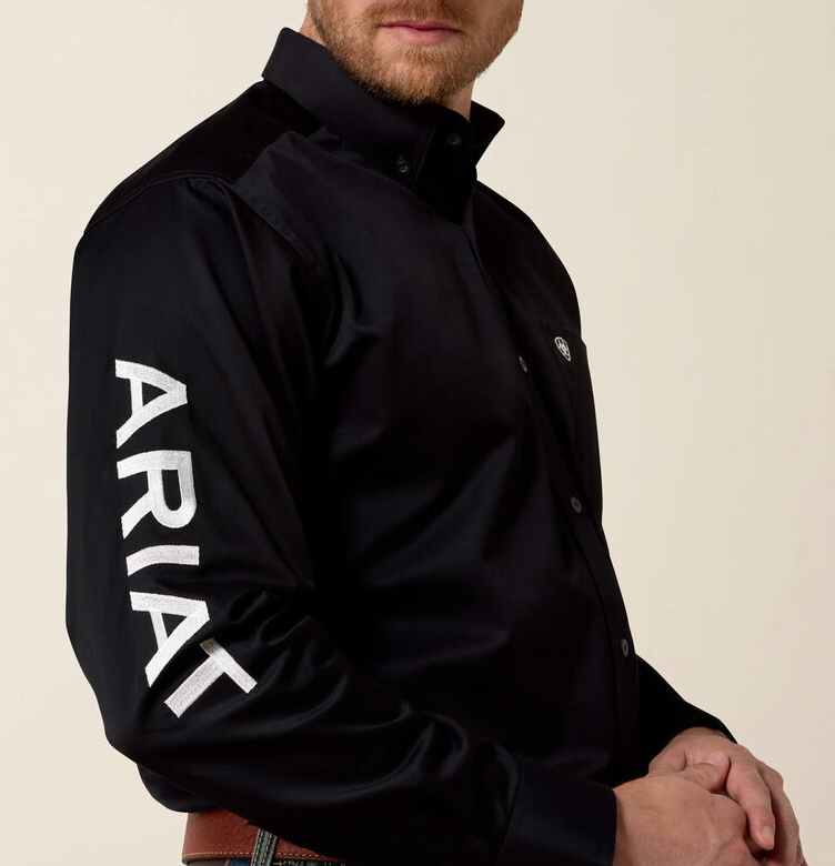Men's Ariat Team Logo Twill Classic Fit Shirt 10017497-X Big and Tall