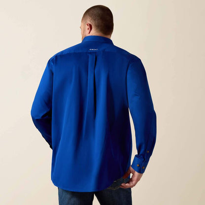 Men's Ariat Team Logo Twill Classic Fit Shirt ULTRAMARINE 10017498