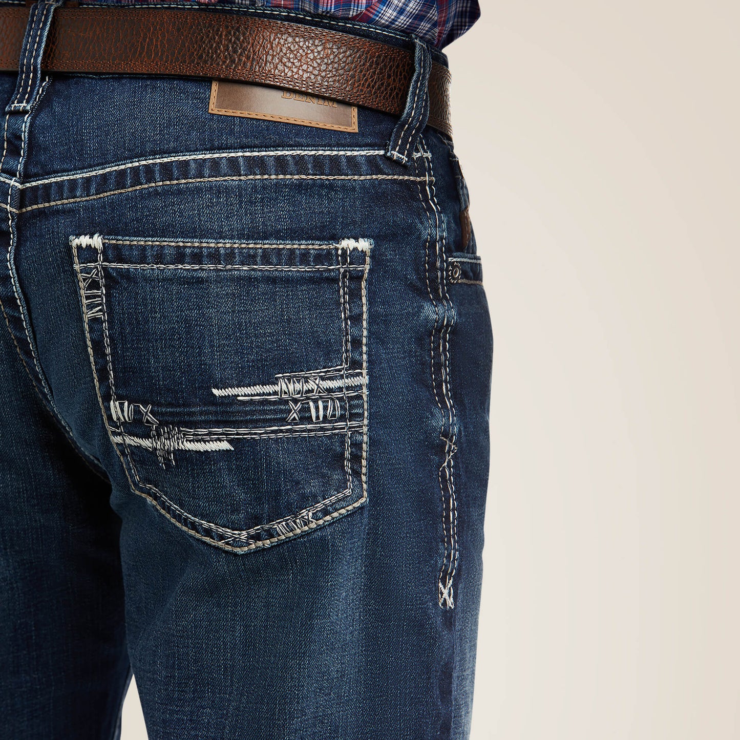 ARIAT MEN'S Style No. 10021767 M4 Low Rise Stretch Adkins Boot Cut Jean