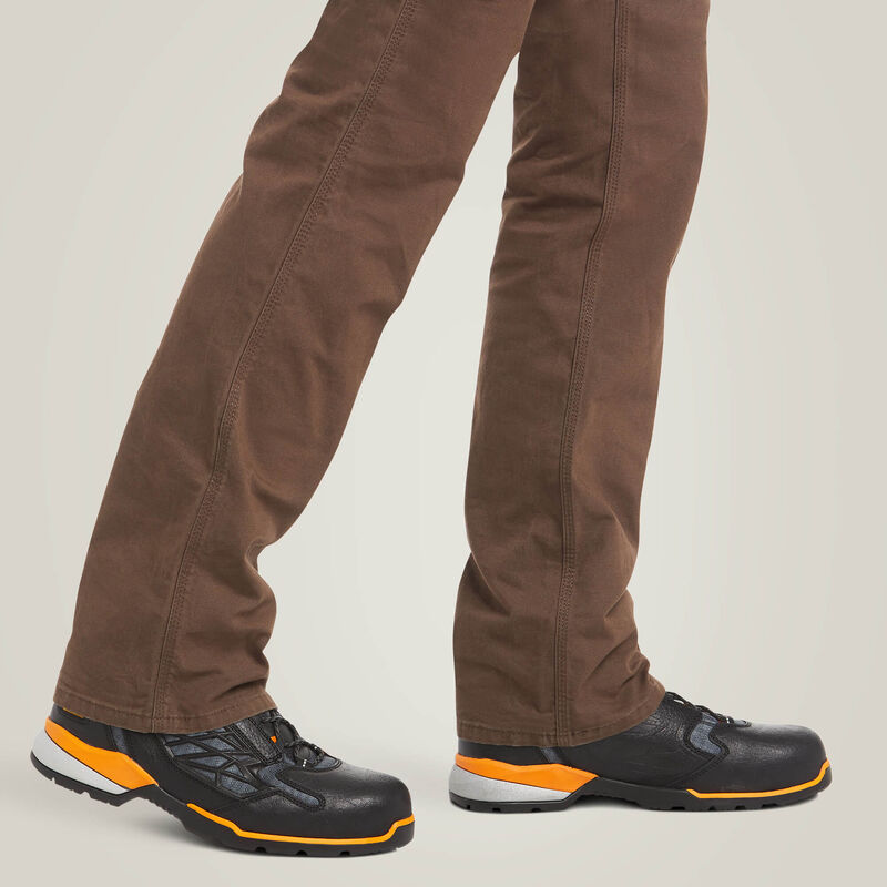Ariat Men's Rebar M4 Low Rise DuraStretch Made Tough Stackable Straight Leg Pant (Wren) 10034622