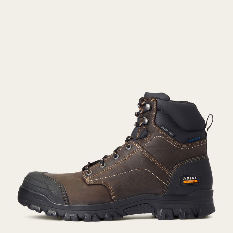 Ariat Treadfast 6" Waterproof Steel Toe Work Boot 10034673