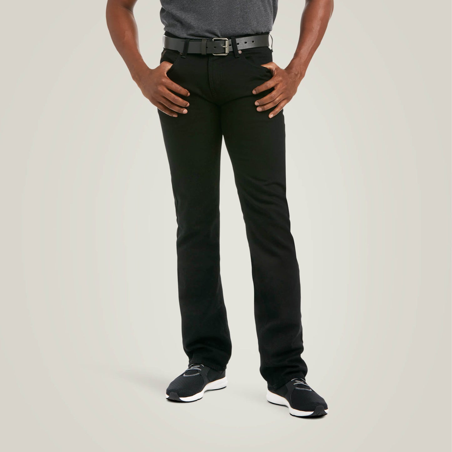 ARIAT MEN'S Style No. 10037890 M7 Slim Legacy Straight Jean BLACK