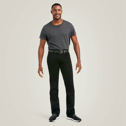 ARIAT MEN'S Style No. 10037890 M7 Slim Legacy Straight Jean BLACK