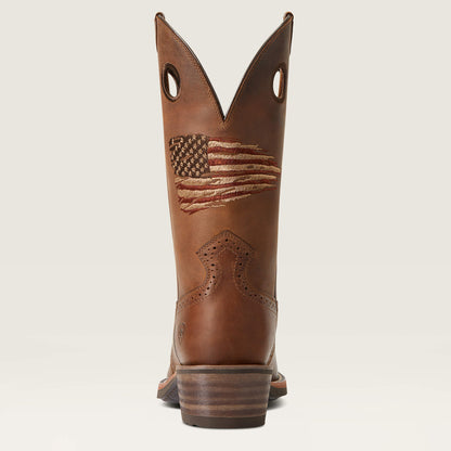 ARIAT MEN'S Style No. 10040348 Roughstock Patriot Western Boot