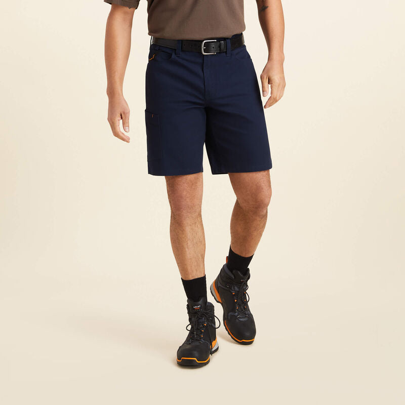 Ariat Men's Rebar DuraStretch Made Tough Short (Navy) 10043172
