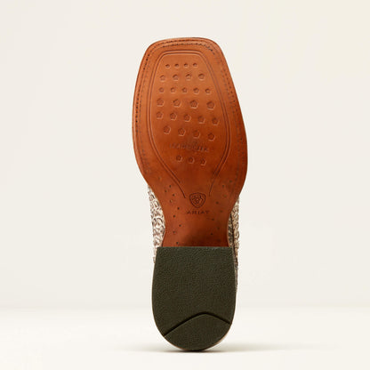 ARIAT MEN'S 10047081 Dry Gulch Cowboy Boot AN PYTHON|ANCIENT BLACK