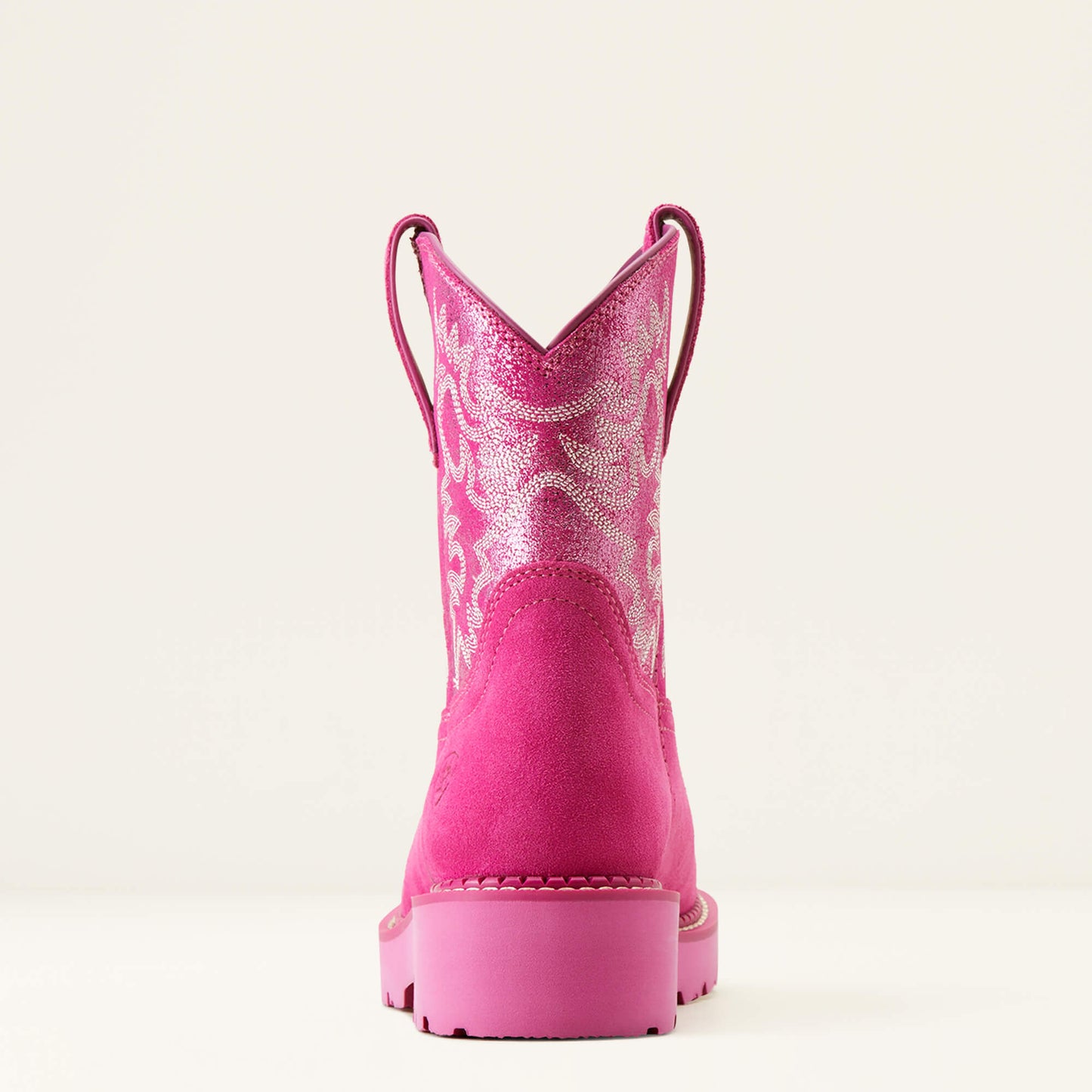 ARIAT WOMEN'S Style No. 10050997 Fatbaby Western Boot HOTTEST PINK|PINK METALLIC