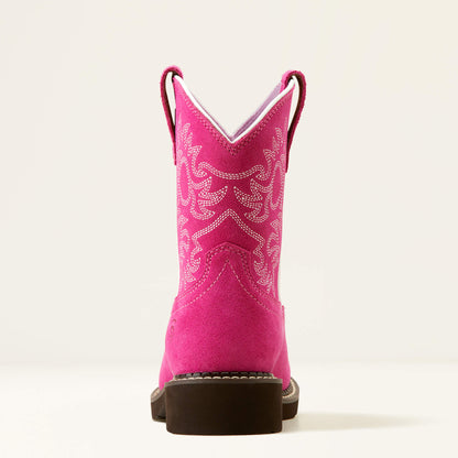 ARIAT KIDS' Style No. 10051009 Fatbaby Western Boot HOTTEST PINK