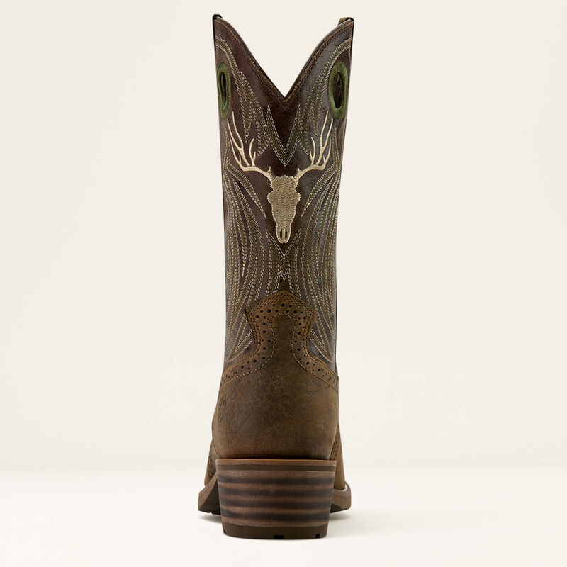 MEN'S ARIAT Hybrid Roughstock Antler Cowboy Boot 10061156