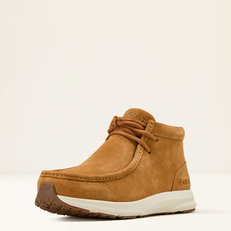 MEN'S ARIAT SPITFIRE  CASUAL SHOES NATURAL SUEDE 10061199