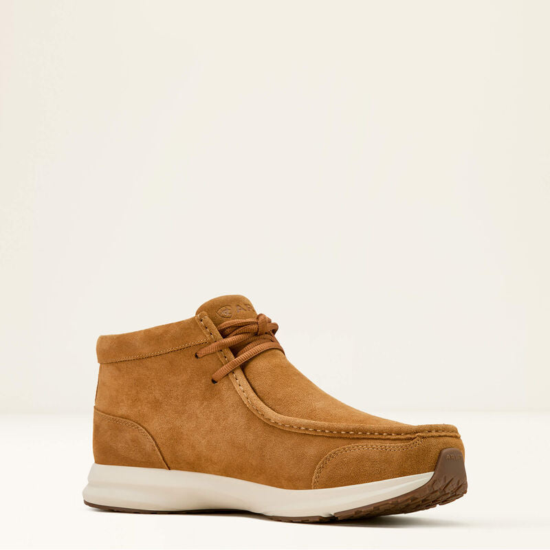 MEN'S ARIAT SPITFIRE  CASUAL SHOES NATURAL SUEDE 10061199
