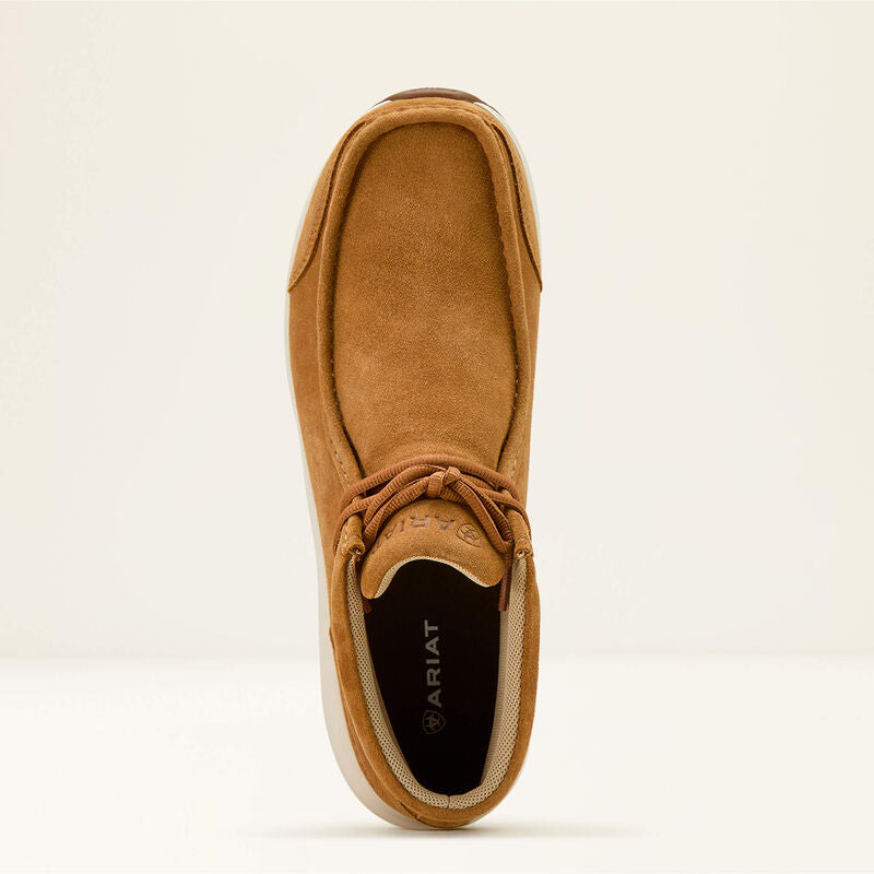 MEN'S ARIAT SPITFIRE  CASUAL SHOES NATURAL SUEDE 10061199
