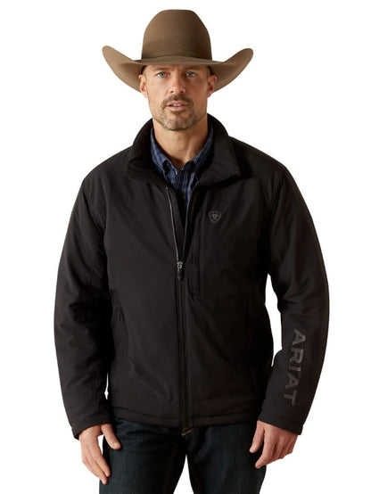 Ariat Men's Pioneer Stretchshell Black Jacket 10062508