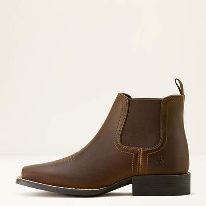 KIDS/YOUTH ARIAT  Booker Chelsea Wide Square Toe Western Boot 10063824