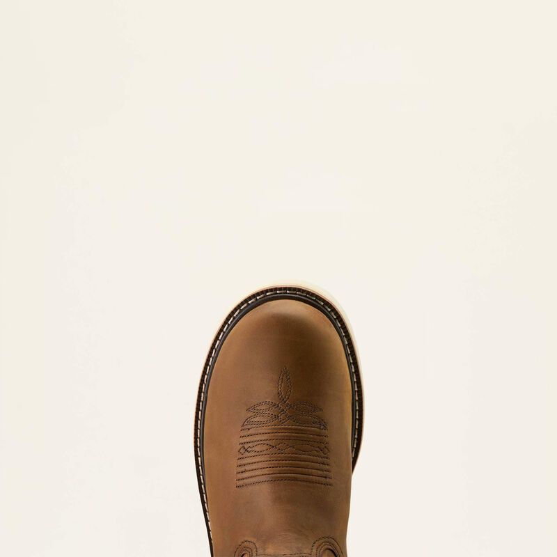 Men's Ariat Activator Argo Waterproof Round Soft Toe Work Boot 10063860