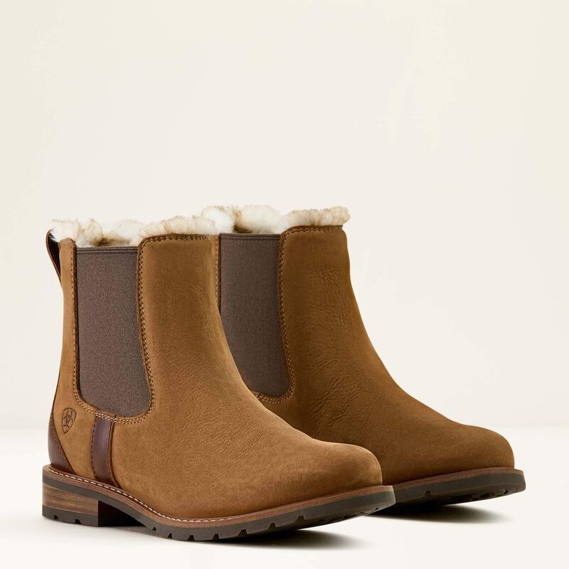 Ladies Ariat Wexford Sherpa Waterproof Chelsea Boot 10063876
