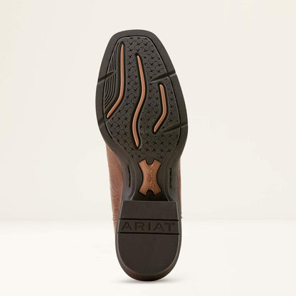 Men's Ariat Sport Narrow Cutter Toe  Brown Cowboy Boot 10063959